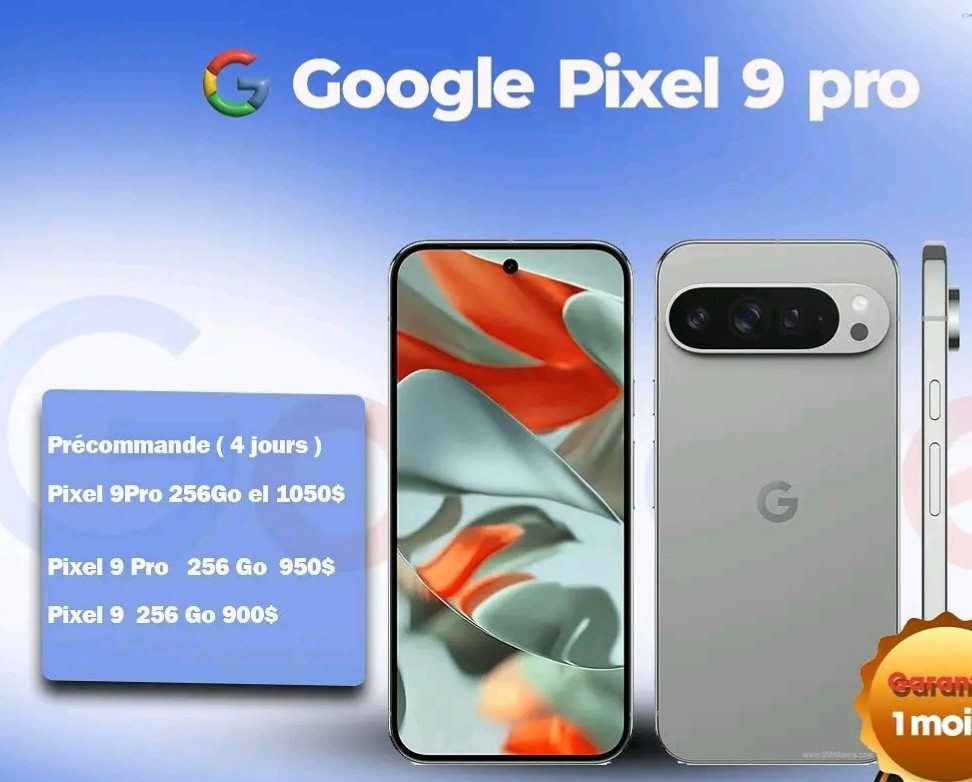 Google pixel 9 pro 256go