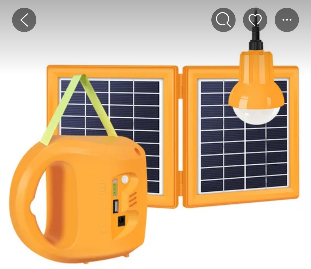 lampe solaire a panneau solaire tres interressante